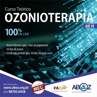 Curso Teórico On-line de Ozonioterapia 60h de Creditação 