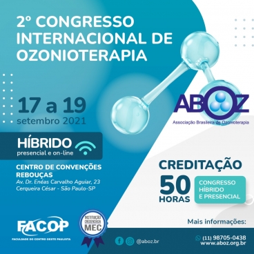 2º Congresso Internacional de Ozonioterapia - 15 anos de ABOZ 