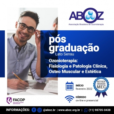 PÓS GRADUAÇÃO HÍBRIDA EM OZONIOTERAPIA 