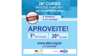 26º CURSO BÁSICO E AVANÇADO ABOZ