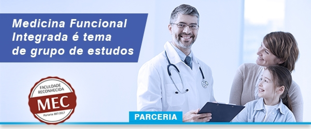 Medicina Funcional Integrativa é tema de grupo de estudos - Certificado com selo de recomendação da FACOP,  instituição reconhecida pelo MEC