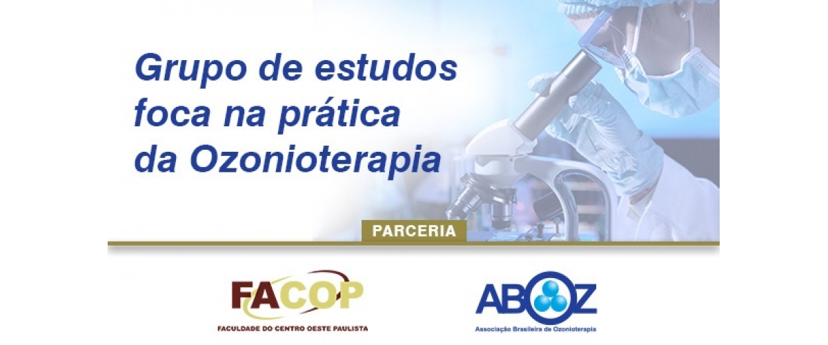 Grupo de estudos foca na prática da Ozonioterapia