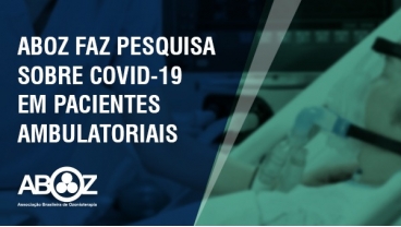 OZONIOTERAPIA EM REGIME AMBULATORIAL PARA COVID-19: ABOZ FAZ PRIMEIRA PESQUISA NO BRASIL