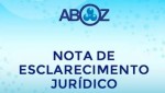 Nota de Esclarecimento Jurídico